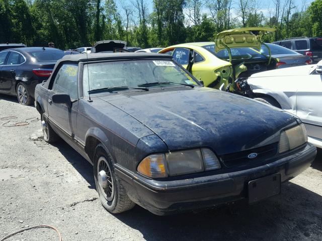 1FABP44A7KF183627 - 1989 FORD MUSTANG LX BLACK photo 1