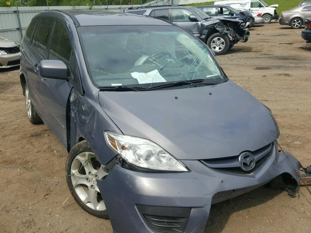 JM1CR29L090345215 - 2009 MAZDA 5 BLUE photo 1