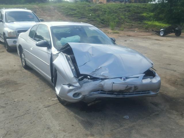 2G1WW12E549227387 - 2004 CHEVROLET MONTE CARL 黑色 照片 1