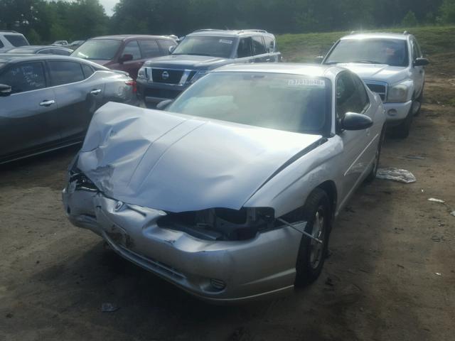 2G1WW12E549227387 - 2004 CHEVROLET MONTE CARL 黑色 照片 2