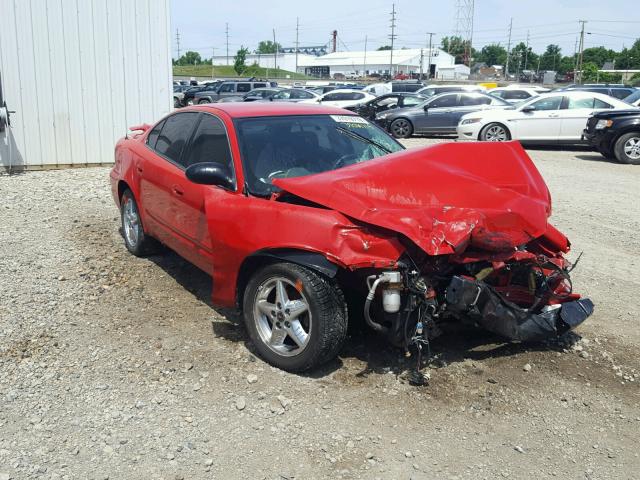 1G2NF52E84C189449 - 2004 PONTIAC GRAND AM S RED photo 1
