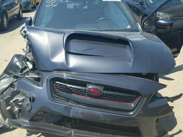 JF1VA1A64F9832267 - 2015 SUBARU WRX GRAY photo 7