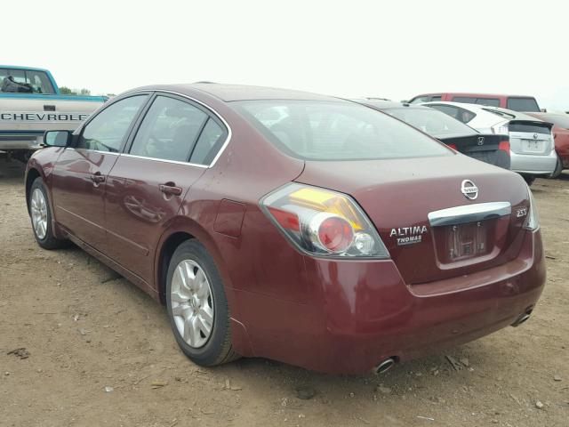 1N4AL2AP0CC176333 - 2012 NISSAN ALTIMA BAS BURGUNDY photo 3