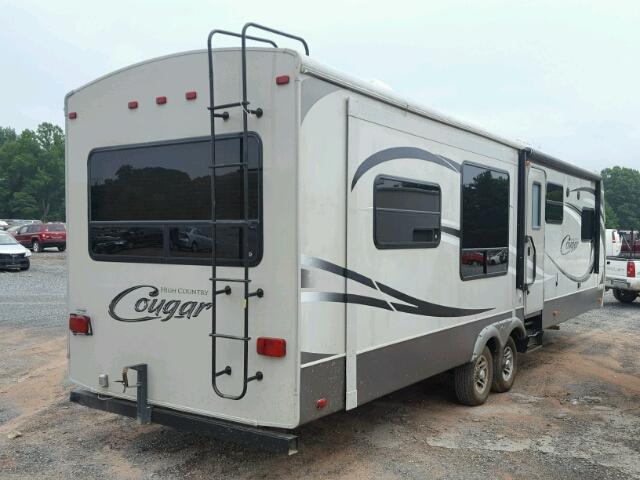 4YDT3212XDA510109 - 2013 COUG KEYSTONE GRAY photo 4