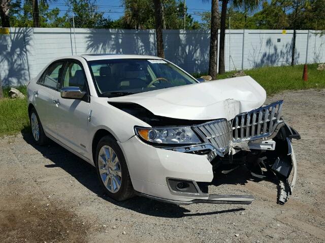 3LNDL2L36CR824918 - 2012 LINCOLN MKZ HYBRID WHITE photo 1