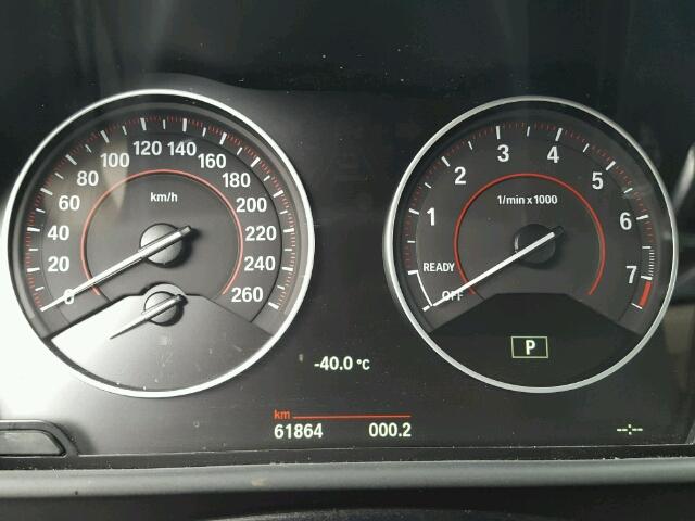 WBA1F7C53FV367390 - 2015 BMW 228 XI BLACK photo 8