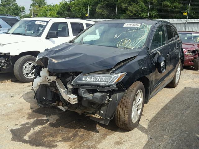 5J8TB3H39GL014402 - 2016 ACURA RDX BASE BLACK photo 2