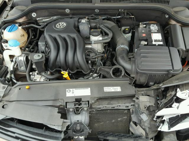 3VW2K7AJXCM397427 - 2012 VOLKSWAGEN JETTA BASE 棕色 照片 7