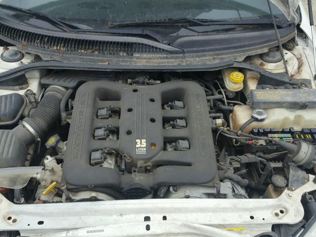 2B3HD56M54H656762 - 2004 DODGE INTREPID E WHITE photo 7