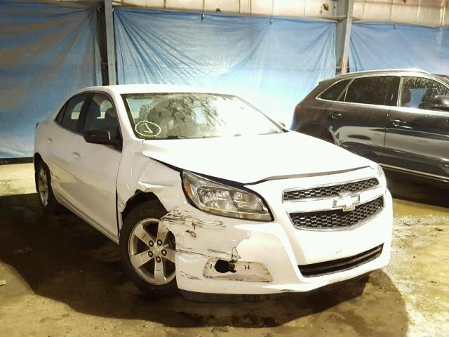 1G11B5SA0DF345994 - 2013 CHEVROLET MALIBU LS WHITE photo 1
