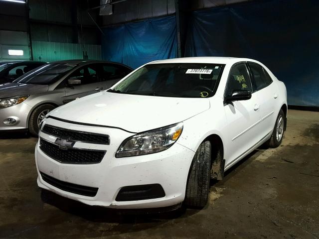 1G11B5SA0DF345994 - 2013 CHEVROLET MALIBU LS WHITE photo 2