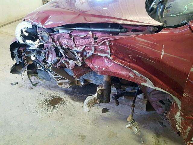 2G1WD58C189165656 - 2008 CHEVROLET IMPALA SUP 栗色 照片 10