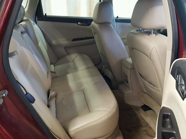 2G1WD58C189165656 - 2008 CHEVROLET IMPALA SUP 栗色 照片 6