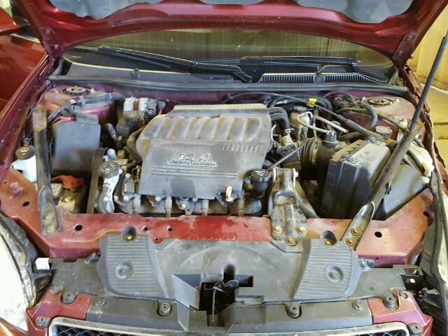 2G1WD58C189165656 - 2008 CHEVROLET IMPALA SUP 栗色 照片 7