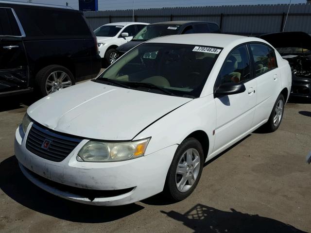 1G8AJ55F76Z209083 - 2006 SATURN ION LEVEL WHITE photo 2