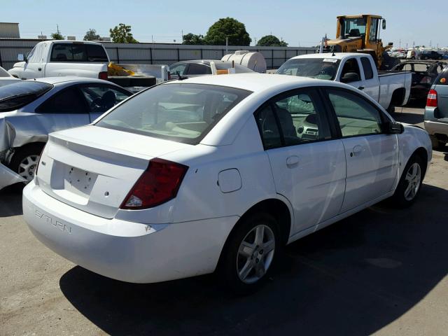 1G8AJ55F76Z209083 - 2006 SATURN ION LEVEL WHITE photo 4