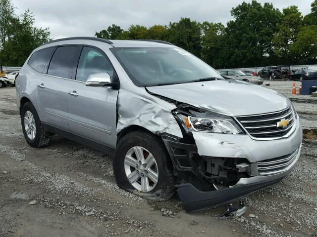 1GNKVHKD4EJ306667 - 2014 CHEVROLET TRAVERSE L SILVER photo 1