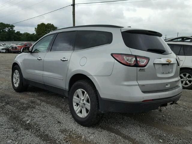 1GNKVHKD4EJ306667 - 2014 CHEVROLET TRAVERSE L SILVER photo 3