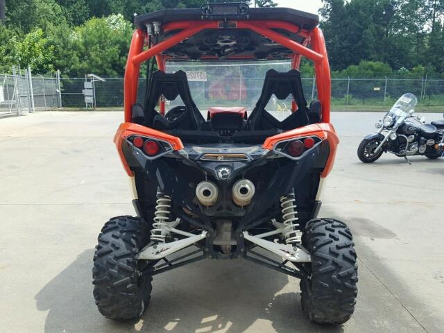 3JBPWAP29HJ000280 - 2017 CAN-AM MAVERICK 1 ORANGE photo 4