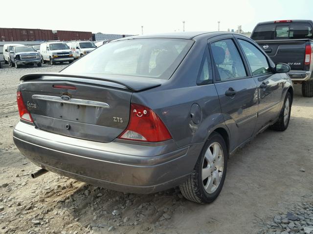 1FAFP38372W345683 - 2002 FORD FOCUS ZTS GRAY photo 4