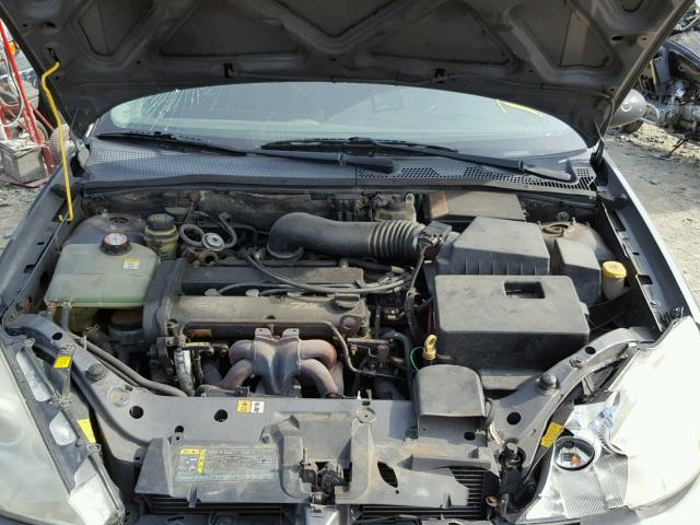 1FAFP38372W345683 - 2002 FORD FOCUS ZTS GRAY photo 7