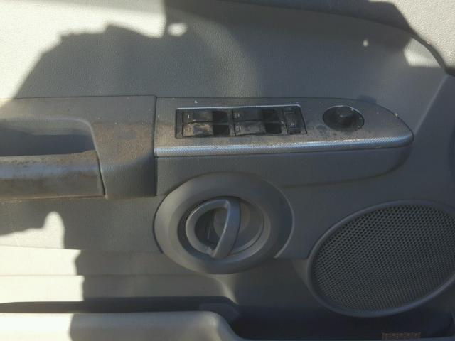 1J8HH48KX6C174361 - 2006 JEEP COMMANDER SILVER photo 10