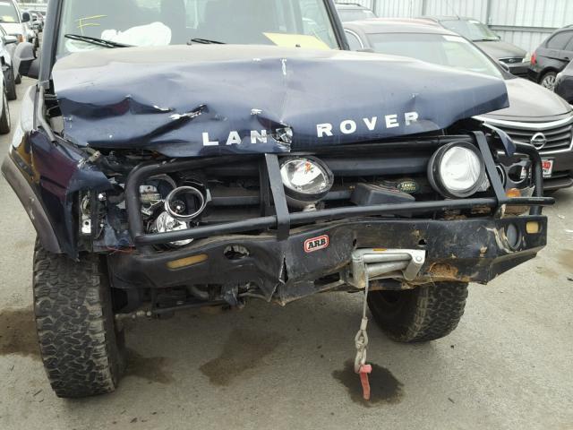 SALTY164X3A798231 - 2003 LAND ROVER DISCOVERY BLUE photo 9