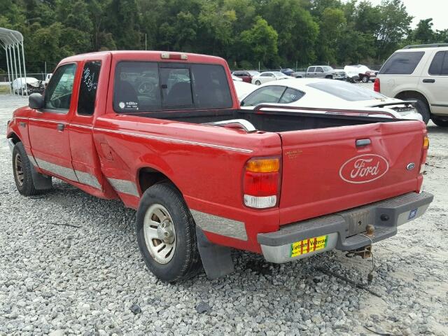 1FTYR14X3XTA33699 - 1999 FORD RANGER SUP RED photo 3