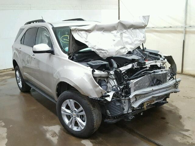 2GNFLFEK1E6163728 - 2014 CHEVROLET EQUINOX LT TAN photo 1