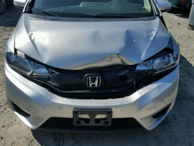 JHMGK5H55GX027216 - 2016 HONDA FIT LX SILVER photo 7