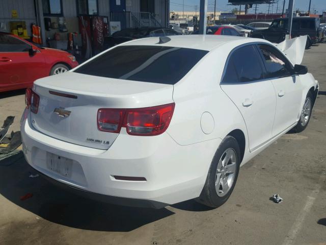 1G11B5SL5FF271203 - 2015 CHEVROLET MALIBU LS WHITE photo 4