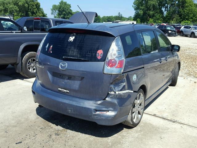 JM1CR293X70138179 - 2007 MAZDA 5 GRAY photo 4