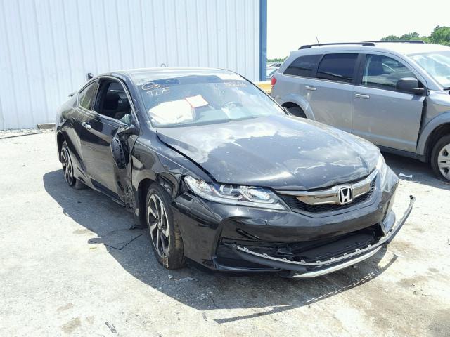 1HGCT1B35GA012586 - 2016 HONDA ACCORD LX- BLACK photo 1