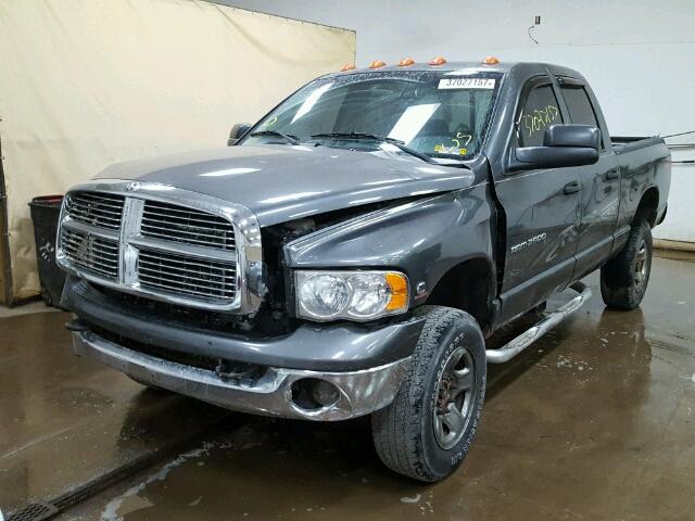 3D7KU28C94G194140 - 2004 DODGE RAM 2500 Q GRAY photo 2