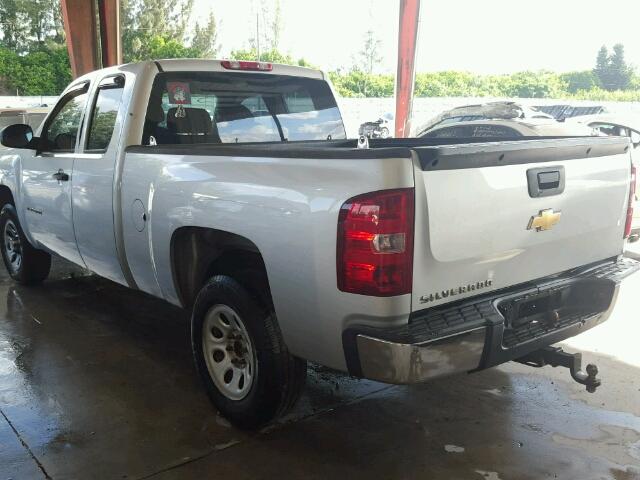 1GCSCPEX3AZ262669 - 2010 CHEVROLET SILVERADO GRAY photo 3