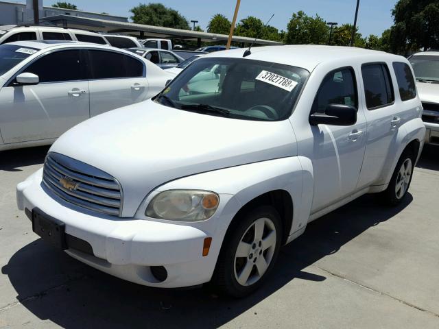 3GNDA13D68S540113 - 2008 CHEVROLET HHR LS WHITE photo 2