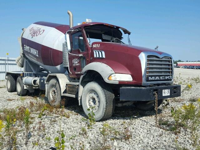 1M2AX13C1BM014606 - 2011 MACK 800 GU800 MAROON photo 1