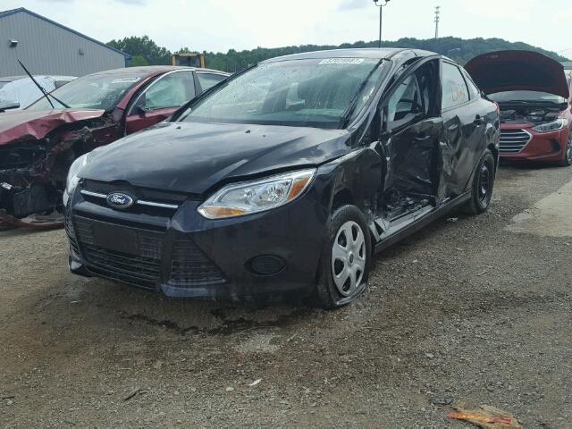 1FADP3E25EL310665 - 2014 FORD FOCUS S BLACK photo 2