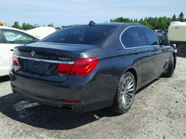 WBAKC6C56CC395666 - 2012 BMW 750I GRAY photo 4