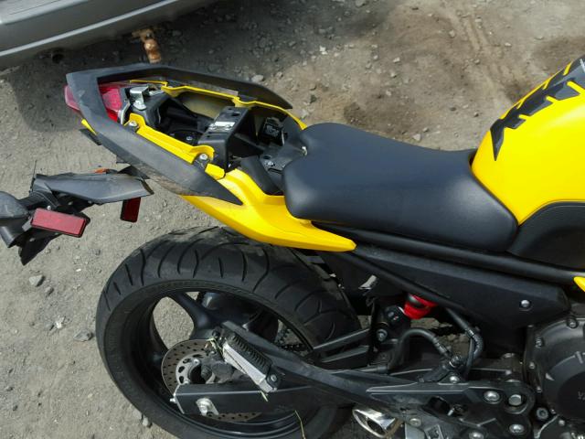 JYARJ18E79A004236 - 2009 YAMAHA FZ6 R YELLOW photo 6