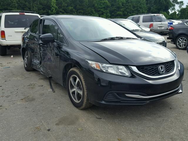 2HGFB2F78FH537547 - 2015 HONDA CIVIC SE BLACK photo 1