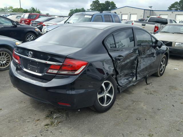 2HGFB2F78FH537547 - 2015 HONDA CIVIC SE BLACK photo 4