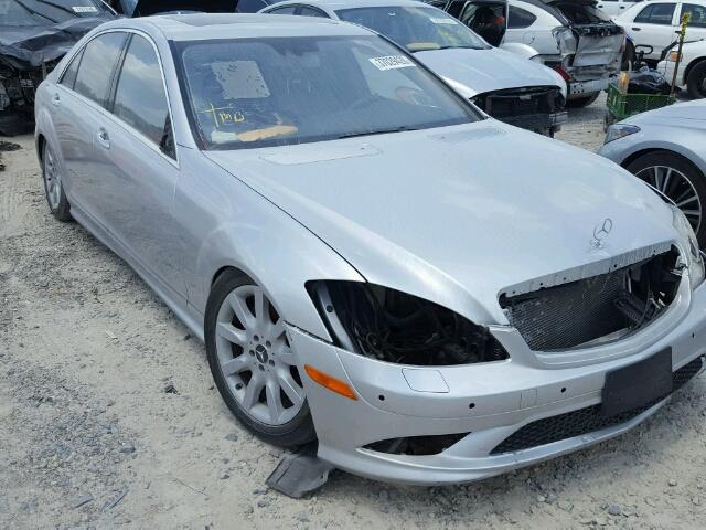 WDDNG71X78A210399 - 2008 MERCEDES-BENZ S 550 SILVER photo 1