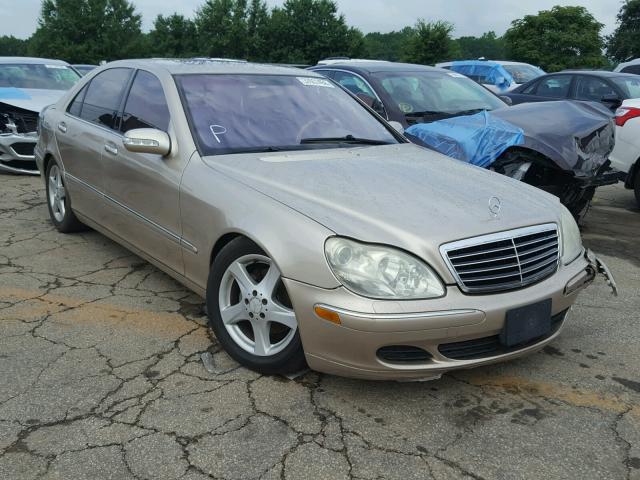 WDBNG75J14A406265 - 2004 MERCEDES-BENZ S 500 GOLD photo 1