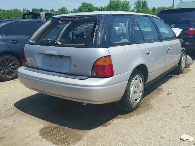 1G8ZJ82741Z237191 - 2001 SATURN SW2 SILVER photo 4