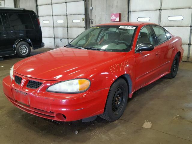 1G2NF52F53C261280 - 2003 PONTIAC GRAND AM S Qırmızı foto 2