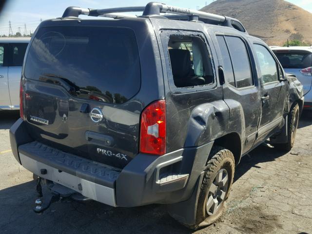 5N1AN0NW0DN817685 - 2013 NISSAN XTERRA X BLACK photo 4