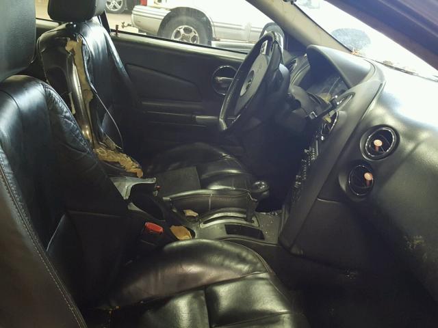 2G2WP552061219345 - 2006 PONTIAC GRAND PRIX RED photo 5