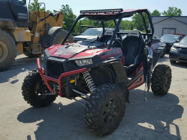 4XAVDE996GB674166 - 2016 POLARIS RZR XP 100 RED photo 2