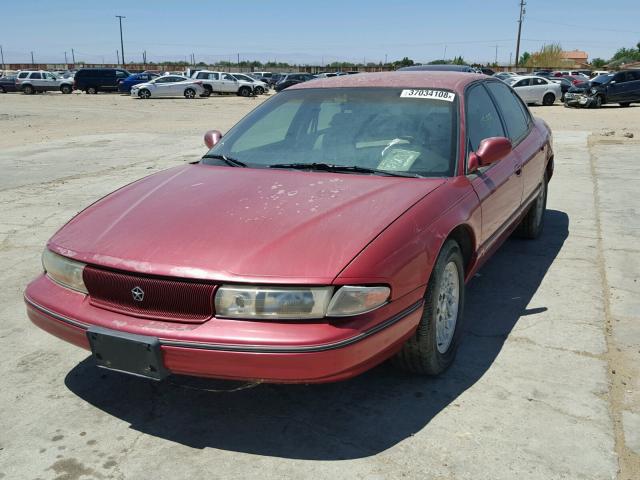 2C3ED56FXRH671336 - 1994 CHRYSLER LHS RED photo 2